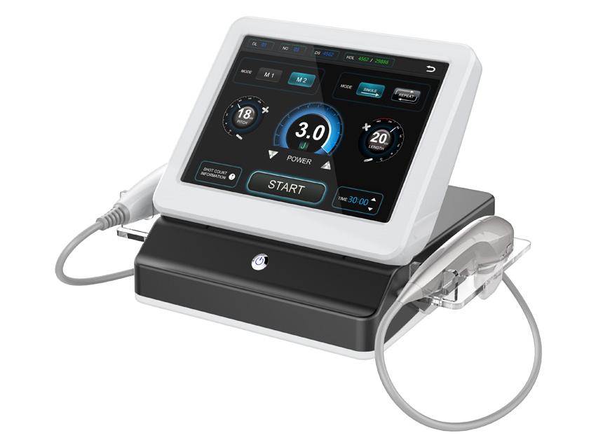 Máquina de ultrassom focada 4D HIFU 7D HIFU 2 em 1 para lifting facial, remoção de rugas e remoção de gordura